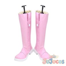 画像2: ヒカリ　私服　コスプレ靴　ポケットモンスター ダイヤモンド＆パール　コスプレブーツ　JUJUcosplay (2)