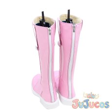 画像6: ヒカリ　私服　コスプレ靴　ポケットモンスター ダイヤモンド＆パール　コスプレブーツ　JUJUcosplay (6)