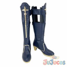 画像2: VTuber　フレン・E・ルスタリオ　5th Anniversary　SYMPHONIA　コスプレ靴　バーチャルYouTuber　コスプレブーツ　JUJUcosplay (2)