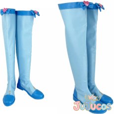 画像1: 猫屋敷ユキ　キュアニャミー　コスプレ靴　わんだふるぷりきゅあ　コスプレブーツ　JUJUcosplay (1)