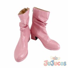 画像2: リン・ミンメイ　コスプレ靴　超時空要塞マクロス　コスプレブーツ　JUJUcosplay (2)