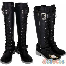 画像1: 佐倉双葉　コスプレ靴　ペルソナ5　コスプレブーツ　JUJUcosplay (1)