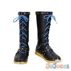 画像2: ALKALOID & Crazy:B　SAKE OF LOVE　天城一彩　白鳥藍良　礼瀬マヨイ　風早巽　天城燐音　HiMERU　桜河こはく　椎名ニキ　コスプレ靴　あんさんぶるスターズ!　コスプレブーツ　JUJUcosplay (2)