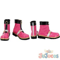 画像1: 花海咲季　Fighting My Way　コスプレ靴　学園アイドルマスター　コスプレブーツ　JUJUcosplay (1)