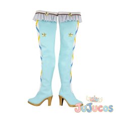 画像2: 白鳥ひめ　スクールドレス　コスプレ靴　アイカツスターズ!　コスプレブーツ　JUJUcosplay (2)