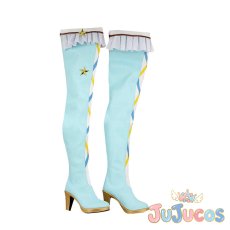 画像3: 白鳥ひめ　スクールドレス　コスプレ靴　アイカツスターズ!　コスプレブーツ　JUJUcosplay (3)