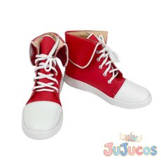 画像2: VTuber　文野環　コスプレ靴　バーチャルYouTuber　コスプレブーツ　JUJUcosplay (2)