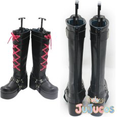 画像1: Real badass　覚悟告ぐ円陣　東雲彰人　コスプレ靴　プロジェクトセカイ カラフルステージ！ feat. 初音ミク　コスプレブーツ　JUJUcosplay (1)