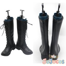 画像1: プロセカZOZOコラボ　青柳冬弥　コスプレ靴　プロジェクトセカイ カラフルステージ！ feat. 初音ミク　コスプレブーツ　JUJUcosplay (1)