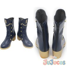 画像1: VTuber　剣持刀也　5周年記念　コスプレ靴　バーチャルYouTuber　コスプレブーツ　JUJUcosplay (1)