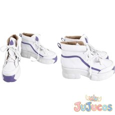 画像1: Vtuber　轟はじめ　コスプレ靴　バーチャルYouTuber　コスプレブーツ　JUJUcosplay (1)