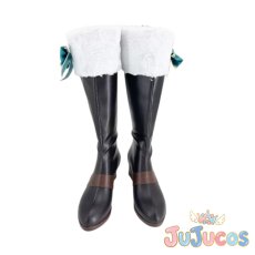 画像2: メジロパーマー(クリスマス)　コスプレ靴　ウマ娘プリティーダービー　コスプレブーツ　JUJUcosplay (2)