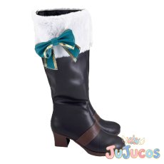 画像4: メジロパーマー(クリスマス)　コスプレ靴　ウマ娘プリティーダービー　コスプレブーツ　JUJUcosplay (4)