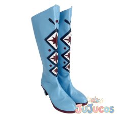 画像3: エルサ　コスプレ靴　アナと雪の女王　コスプレブーツ　JUJUcosplay (3)