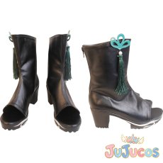 画像1: 春原シュン　コスプレ靴　ブルーアーカイブ　コスプレブーツ　JUJUcosplay (1)