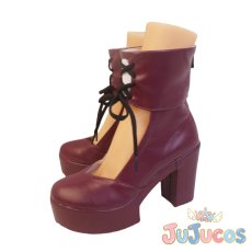 画像4: 翠星石　コスプレ靴　ローゼンメイデン　コスプレブーツ　JUJUcosplay (4)