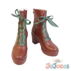 画像2: ナイスネイチャ　正月　コスプレ靴　ウマ娘プリティーダービー　コスプレブーツ　JUJUcosplay (2)