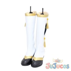 画像3: Aqours　国木田花丸　SR　お正月編　覚醒後　コスプレ靴　ラブライブ！サンシャイン!!　コスプレブーツ　JUJUcosplay (3)