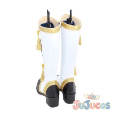 画像5: Aqours　国木田花丸　SR　お正月編　覚醒後　コスプレ靴　ラブライブ！サンシャイン!!　コスプレブーツ　JUJUcosplay (5)