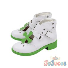 画像3: ジオヴァーナ　コスプレ靴　GUILTY GEAR　コスプレブーツ　JUJUcosplay (3)