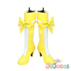画像2: 調辺アコ　キュアミューズ　コスプレ靴　スイートプリキュア♪　コスプレブーツ　JUJUcosplay (2)