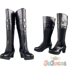 画像1: 加州清光　コスプレ靴　刀剣乱舞　コスプレブーツ　JUJUcosplay (1)