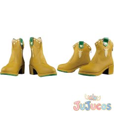 画像1: ライスシャワー　Yummy Dreamy Fairy　コスプレ靴　ウマ娘プリティーダービー　コスプレブーツ　JUJUcosplay (1)