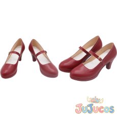 画像1: 若葉睦　コスプレ靴　BanG Dream! It's MyGO!!!!!　コスプレブーツ　JUJUcosplay (1)