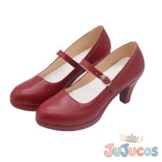 画像3: 若葉睦　コスプレ靴　BanG Dream! It's MyGO!!!!!　コスプレブーツ　JUJUcosplay (3)