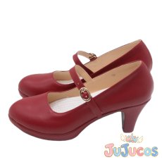 画像4: 若葉睦　コスプレ靴　BanG Dream! It's MyGO!!!!!　コスプレブーツ　JUJUcosplay (4)