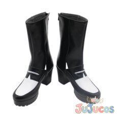 画像2: VTuber　叶(かなえ)　七次元生徒会　コスプレ靴　バーチャルYouTuber　コスプレブーツ　JUJUcosplay (2)