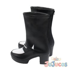 画像3: VTuber　叶(かなえ)　七次元生徒会　コスプレ靴　バーチャルYouTuber　コスプレブーツ　JUJUcosplay (3)