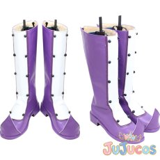 画像1: 瀬川おんぷ　コスプレ靴　おジャ魔女どれみドッカーン　コスプレブーツ　JUJUcosplay (1)