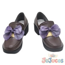 画像2: VTuber　博衣こより　制服衣装　コスプレ靴　バーチャルYouTuber　コスプレブーツ　JUJUcosplay (2)