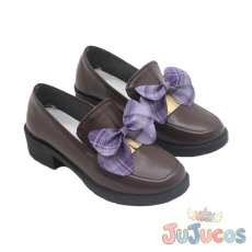 画像3: VTuber　博衣こより　制服衣装　コスプレ靴　バーチャルYouTuber　コスプレブーツ　JUJUcosplay (3)