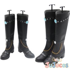 画像1: あんスタ　UNDEAD　TRIP　朔間零　羽風薫　大神晃牙　乙狩アドニス　コスプレ靴　あんさんぶるスターズ！　コスプレブーツ　JUJUcosplay (1)