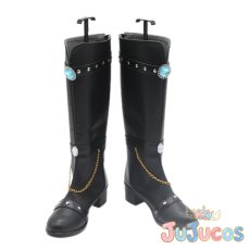 画像2: あんスタ　UNDEAD　TRIP　朔間零　羽風薫　大神晃牙　乙狩アドニス　コスプレ靴　あんさんぶるスターズ！　コスプレブーツ　JUJUcosplay (2)