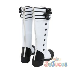 画像5: チャールズ・グレイ　Wチャールズ　コスプレ靴　黒執事　コスプレブーツ　JUJUcosplay (5)