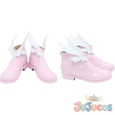 画像1: イリヤスフィール・フォン・アインツベルン　魔法少女　コスプレ靴　Fate/kaleid liner プリズマ☆イリヤ　コスプレブーツ　JUJUcosplay (1)