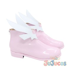 画像3: イリヤスフィール・フォン・アインツベルン　魔法少女　コスプレ靴　Fate/kaleid liner プリズマ☆イリヤ　コスプレブーツ　JUJUcosplay (3)