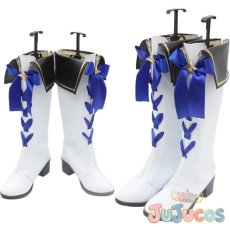 画像1: VTuber　先斗寧　Ranunculus　コスプレ靴　バーチャルYouTuber　コスプレブーツ　JUJUcosplay (1)