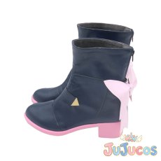 画像4: VTuber　さくらみこ　ブライト衣装　コスプレ靴　バーチャルYouTuber　コスプレブーツ　JUJUcosplay (4)