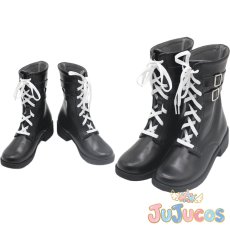 画像1: VTuber　さくらみこ　おめかしデート服　生誕祭　コスプレ靴　バーチャルYouTuber　コスプレブーツ　JUJUcosplay (1)