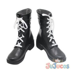 画像2: VTuber　さくらみこ　おめかしデート服　生誕祭　コスプレ靴　バーチャルYouTuber　コスプレブーツ　JUJUcosplay (2)