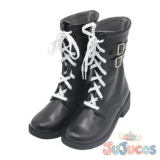 画像3: VTuber　さくらみこ　おめかしデート服　生誕祭　コスプレ靴　バーチャルYouTuber　コスプレブーツ　JUJUcosplay (3)