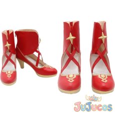 画像1: スティルインラブ　勝負服　コスプレ靴　ウマ娘プリティーダービー　コスプレブーツ　JUJUcosplay (1)