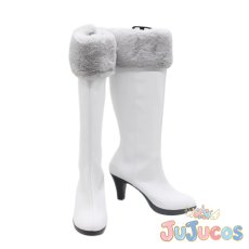 画像2: 間宵シグレ　コスプレ靴　ブルーアーカイブ　コスプレブーツ　JUJUcosplay (2)