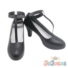 画像2: 鬼形カヨコ　ドレス　コスプレ靴　ブルーアーカイブ　コスプレブーツ　JUJUcosplay (2)