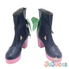 画像2: VTuber　博衣こより　ブライト衣装　コスプレ靴　バーチャルYouTuber　コスプレブーツ　JUJUcosplay (2)