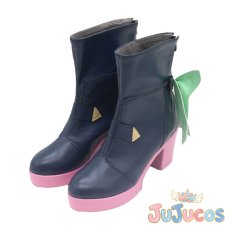 画像3: VTuber　博衣こより　ブライト衣装　コスプレ靴　バーチャルYouTuber　コスプレブーツ　JUJUcosplay (3)